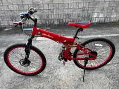 アルファロメオ　折りたたみ自転車 AlfaRomeo(アルファロメオ)折りたたみ自転車