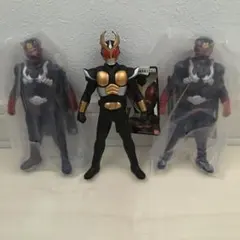 仮面ライダー　新品　ソフビ　19cm 仮面ライダーアギト　仮面ライダー響　セット