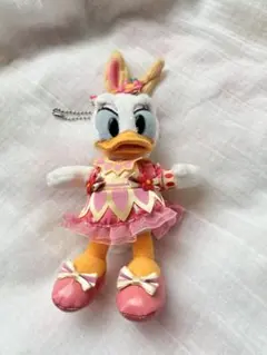 ディズニー　ぬいぐるみバッジ　デイジー　ディズニー・イースター2014