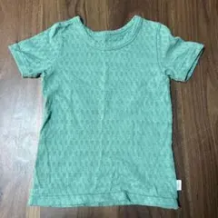 ■送料無料■キッズ■半袖Tシャツ■グリーン■110cm■fas