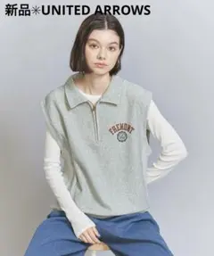 【新品】UNITED ARROWS champion ハーフジップ スウェット
