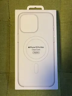 iPhone 15 Pro Max MagSafeクリアケース 純正品