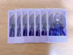 にじさんじ 星導ショウ Dytica 2周年 チェキ 色枠 7枚セット