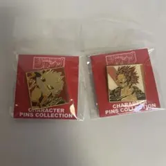 ヒロアカ 爆豪勝己 切島鋭児郎キャラクターピンズコレクション ジャンプショップ