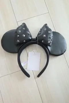 ディズニー カチューシャ レザー