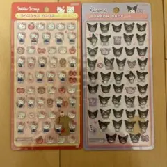 ボンボンドロップシール ミニ サンリオ キティ クロミ