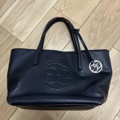 EGOISTハンドバッグ ロゴチャーム付き
