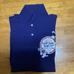 キャプテンサンタゴルフウェアー（長袖）　紺色