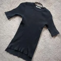 Mediam Eyelet Shoulder Knit Top アイレットニット - メルカリ