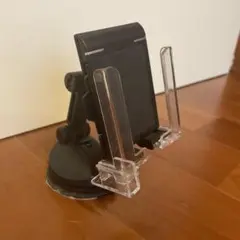 EXEA 吸盤式スマホスタンド ブラック