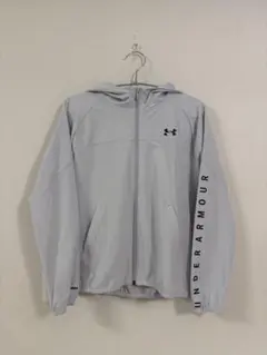 アンダーアーマー ウィンドブレーカー フルジップ ジャケット フーディ ロゴ M