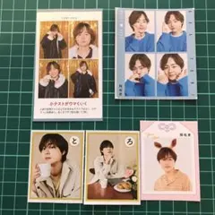 【匿名配送】岡佑吏 証明写真 メロかるた 推しお守り ハッピー4カット