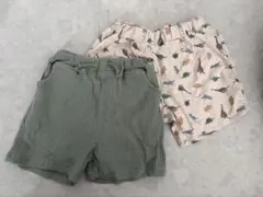 ベビー ハーフパンツ 90cm 95cm 2点セット