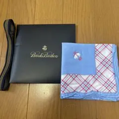 【未使用】Brooks Brothers ハンカチ ギフトケース付きのサムネイル