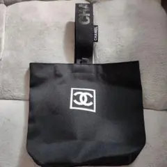 CHANEL ノベルティ トートバッグ ブラックのサムネイル