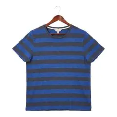 rag & bone ボーダーTシャツ 青チャコールグレー NY購入のサムネイル