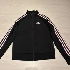 adidas ブラック ピンク ジャージ