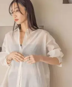 LOWRYS FARM シアーシャツ Longのサムネイル