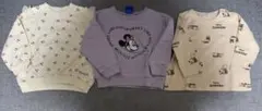 トレーナー 長袖シャット まとめ売り ミニー スヌーピー 95、100サイズ