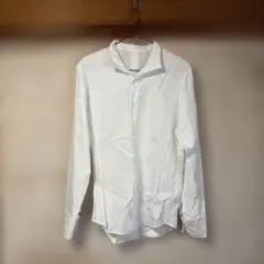 ホワイトストライプ長袖シャツのサムネイル
