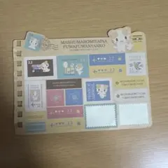 マシュマロみたいなふわふわにゃんこ メモ帳 シール付 サンリオ