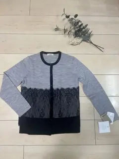 新品未使用◎購入金額20,520円◎moka 　レース　カーディガン　S