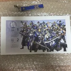真・三國無双7 猛将伝 カレンダー 武器ストラップ　魏
