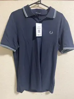 FRED PERRY ポロシャツ 英国製 ネイビー 46 - メルカリ