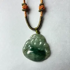 新入荷】本翡翠保証‼️天然翡翠 猿桃彫りペンダントトップ 縁起物 知恵