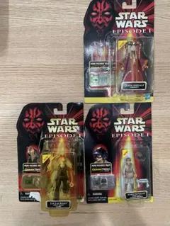 【未開封セット】スターウォーズ エピソード1 フィギュア クワイ=ガン&モール 未開封セット】スターウォーズ エピソード1 フィギュア クワイ=ガン