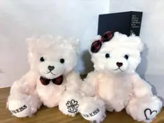 THE KISS ペアテディベア ぬいぐるみ 2体セットのサムネイル