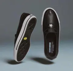 CONVERSE ADDICT ONE STAR LOAFER 黒レザー