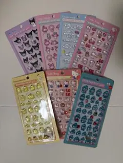 7枚セット ボンボンドロップシール