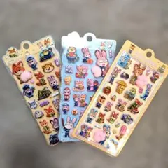 S即日発送　肉球シール　 おしりシール　おしりプニプニステッカー　ズートピア2