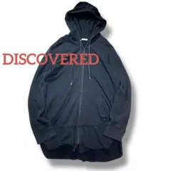 DISCOVEREDディスカバード カットオフ ダブルジップパーカー ブラックのサムネイル