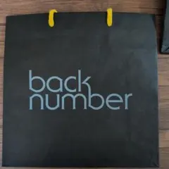 back number ショップバッグ