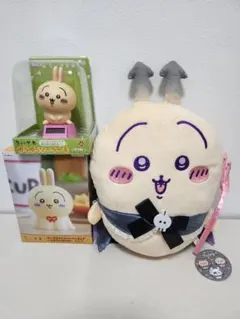 ちいかわ うさぎ ゆらゆらソーラー ぬーどるストッパー ぬいぐるみ