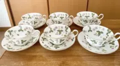 カップ&ソーサー ワイルドストロベリー 6脚セット - メルカリ