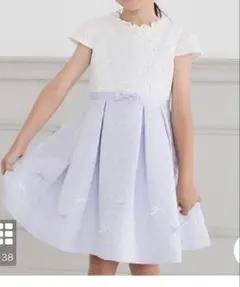 セレモニー フラワージャガードフィット＆フレアワンピース