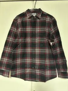 SサイズAmazon Essentials] フランネルシャツ 長袖 メンズ