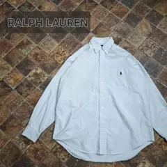 【美品】RALPH LAUREN　ラルフローレン　ボーダー　ワンポイント刺繍