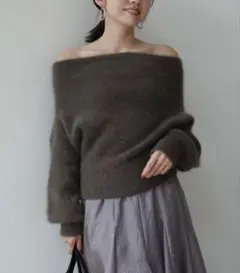 ◇etre tokyo◇ 2wayルーズネックニットプルオーバー - メルカリ
