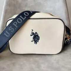 U.S. POLO ASSN. キャンバス ショルダーバッグ
