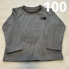 THE NORTH FACE 長袖カットソー グレー100