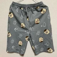 キャラクター柄 グレー ショートパンツ