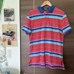 90s Polo by Ralph Lauren usa製 ボーダー ポロシャツ