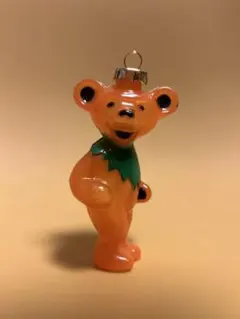 【ビンテージ】デッドベア クリスマスオーナメント オレンジ 10cm