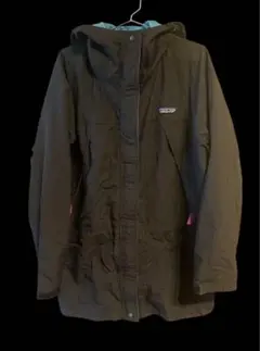 90's patagonia ストームジャケット　ブラックピンク