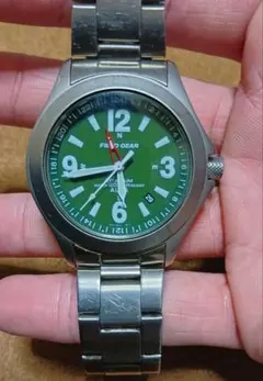 SEIKO ALBA アルバ フィールドギア サバイバー チタン製 グリーン