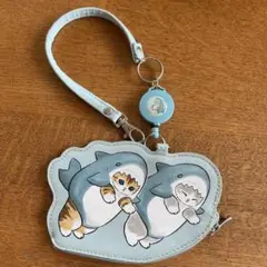 モフサンド サメにゃん パスケースのサムネイル